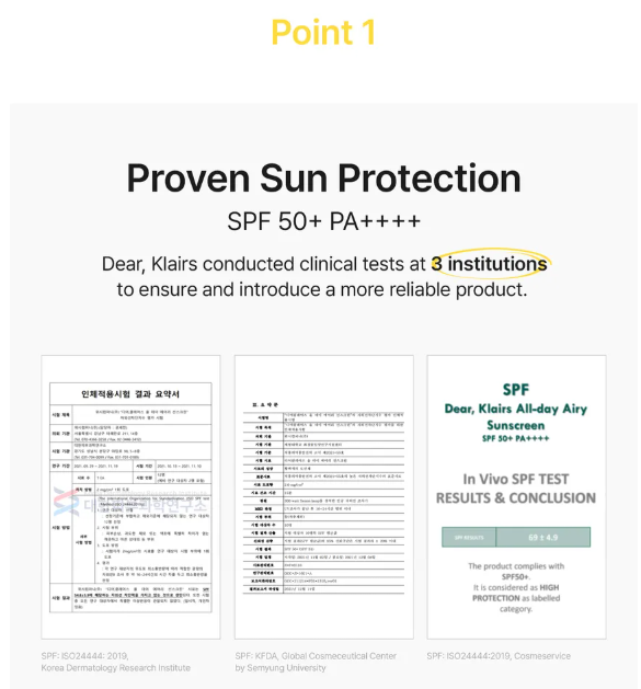 Dear, Klairs - All day Airy suncreen - Crema solare ariosa per tutto il giorno