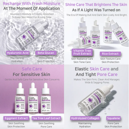 APLB - Collagen EGF Peptide Ampoule Serum - Ampolla Idratante con Collagene