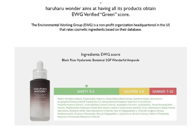 haruharu wonder - Riso Nero Ialuronico Botanico 2GF Fiala Meravigliosa