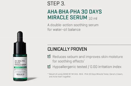 SOME BY MI - AHA, BHA, PHA 30 Days Miracle Starter Set