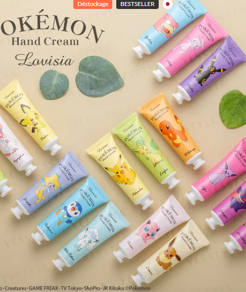 Lovisia - Pokemon Hand Cream - Crema Mani