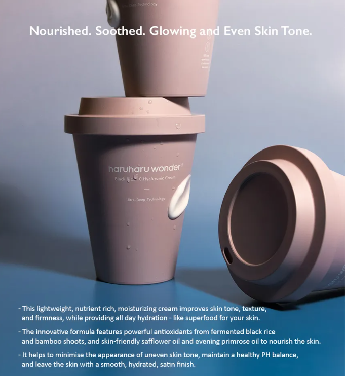 haruharu wonder - Black Rice 10 Hyaluronic Cream CUP TYPE