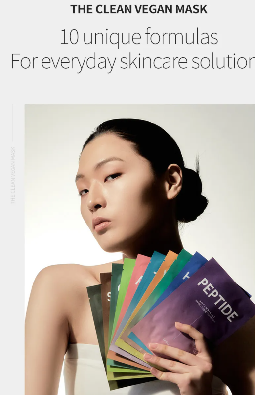 BARULAB - The Clean Vegan Mask - Masque hydratant - 10 types