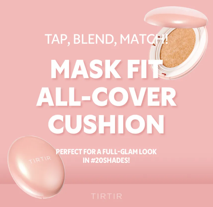 TIRTIR - Mask Fit All Cover Pink Cushion Mini - Fondotinta SPF50+ Cushion Mini