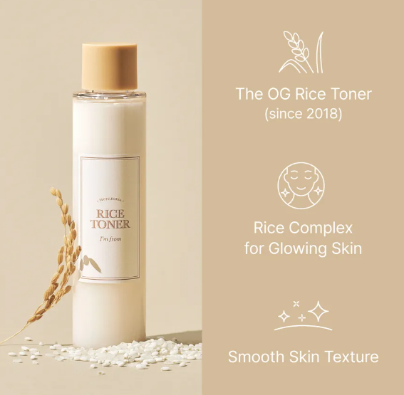 I'm from - Rice Toner - Tonico con Estratto di Riso Goami