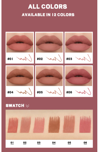 Pudaier - Matte Lippie Pencil