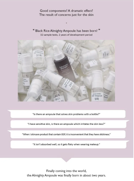 haruharu wonder - Riso Nero Ialuronico Botanico 2GF Fiala Meravigliosa