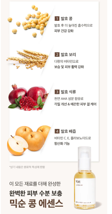 mixsoon - Bean Essence Mini - Essenza Viso Mini Formato