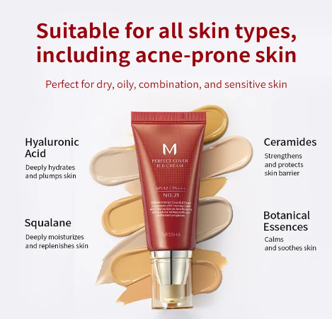 MISSHA - M Perfect Cover BB Cream SPF42 PA+++