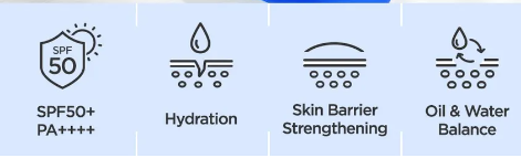 Isntree - Hyaluronic Acid Watery Sun Gel - Protezione solare gel