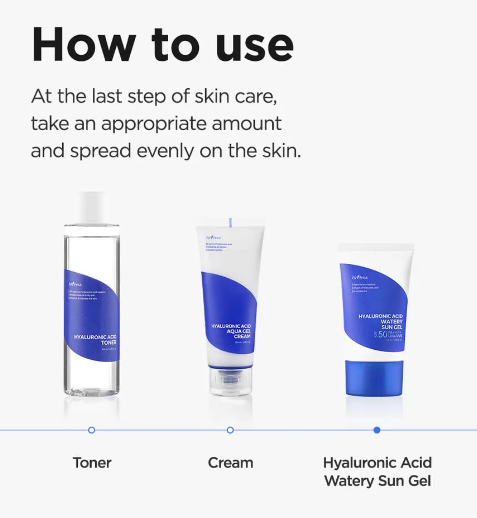 Isntree - Hyaluronic Acid Watery Sun Gel - Protezione solare gel
