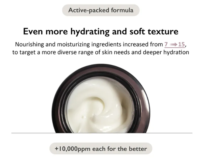 haruharu wonder - Black Rice 10 Hyaluronic Cream Unscented - Crema Viso Senza Fragranze