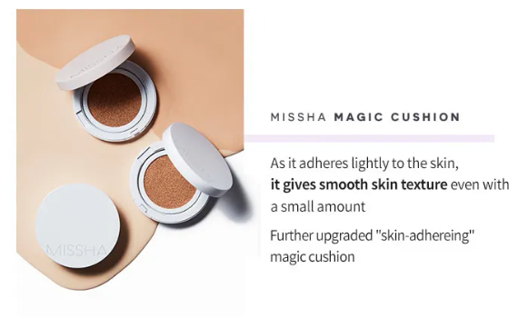 MISSHA - Magic Cushion Cover Lasting - Fondotinta Cushion 2 Colori
