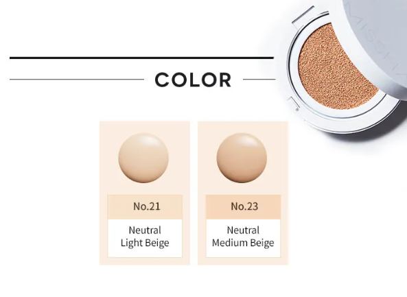 MISSHA - Magic Cushion Cover Lasting - Fondotinta Cushion 2 Colori