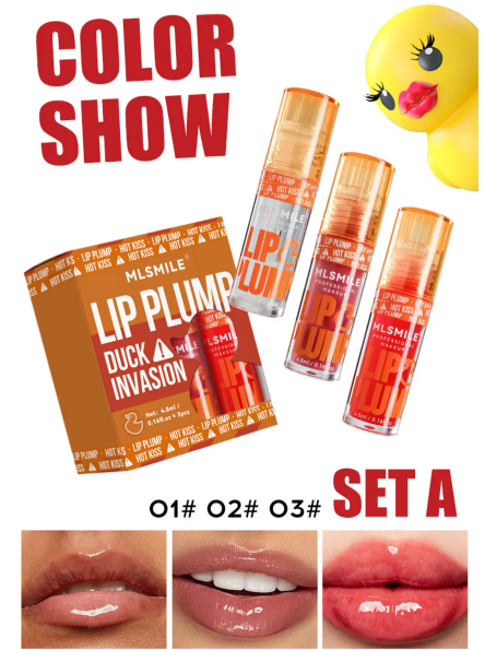 MLSMILE - Set of 3: Lip Plump Set