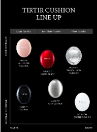 TIRTIR - Mask Fit Crystal Mesh Cushion SPF50+ - Fondo tinta cushion