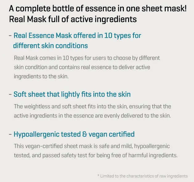 SOME BY MI - Real Care Mask - Maschera in tessuto - 10 Tipi