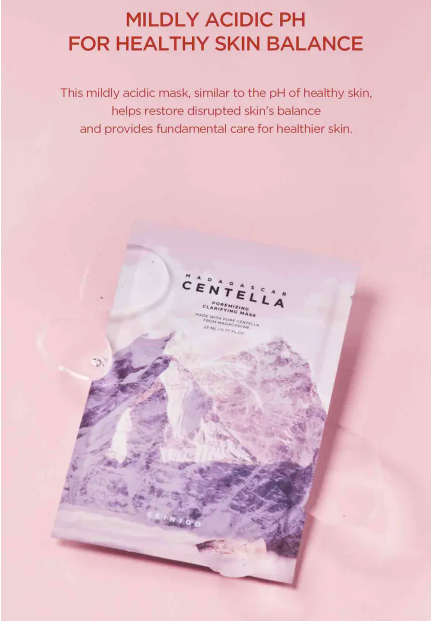 SKIN 1004 - Madagascar Centella Poremizing Clarifying Mask - Maschera in Tessuto