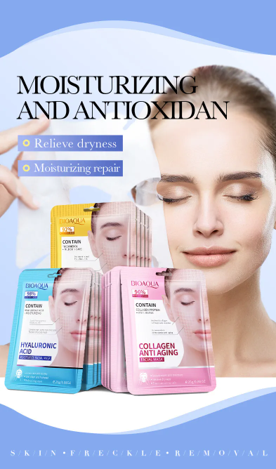 BIOAQUA - Maschera viso antiossidante al retinolo