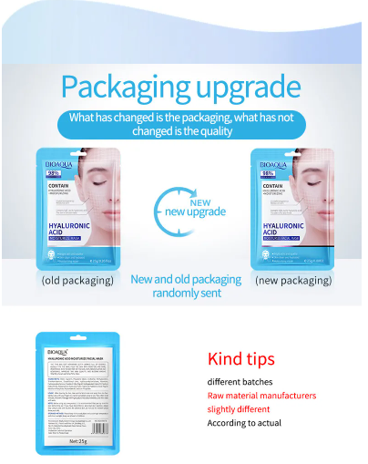 BIOAQUA - Maschera viso antiossidante al retinolo