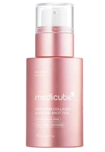 medicube - PDRN Pink Collagen Exosome Shot Serum 7500 - Siero Viso Anti-age