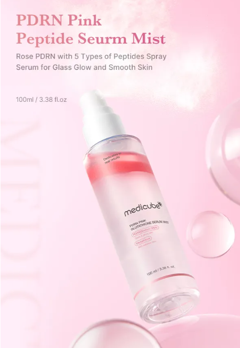 medicube - PDRN Pink Glutathione Serum Mist - Siero Viso Idratante Spray