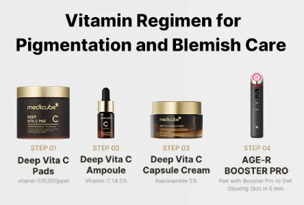 medicube - Deep Vita C Capsule Cream - Crema Viso Anti-macchie