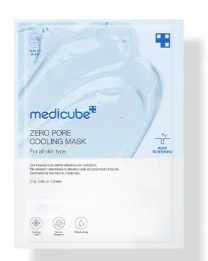 medicube - Zero Pore Cooling Mask - Maschera Viso in Tessuto