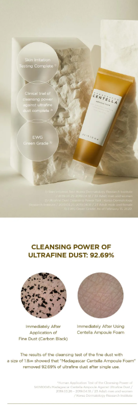 SKIN 1004 - Madagascar Centella Ampoule Foam - Mousse Detergente Viso