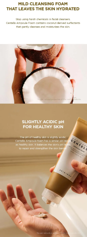 SKIN 1004 - Madagascar Centella Ampoule Foam - Mousse Detergente Viso