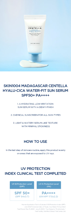 SKIN 1004 - Hyalu Cica Sunsational Kit - Cofanetto Kit Idratante Acido Ialuronico