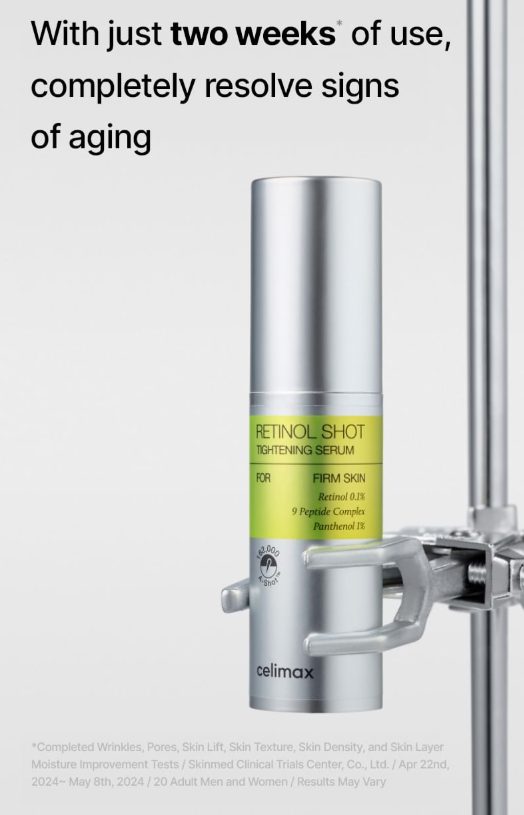 celimax - The Vita-A Retinol Shot Tightening Serum - Trattamento Viso Anti-Age