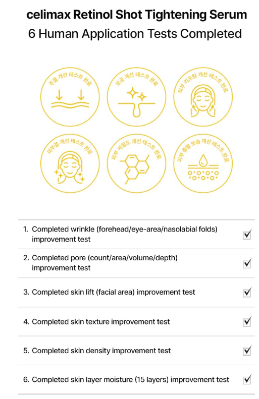 celimax - The Vita-A Retinol Shot Tightening Serum - Trattamento Viso Anti-Age