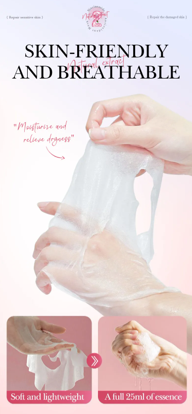 BIOAQUA - Maschera viso riparatrice alla Camelia