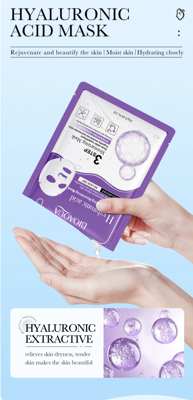 BIOAQUA - Maschera idratante in 3 fasi