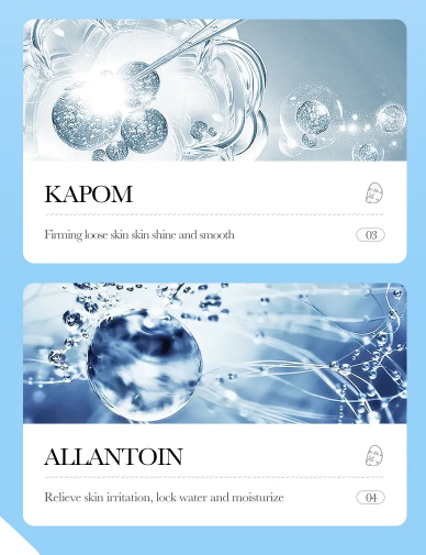 BIOAQUA - Masque hydratant en 3 étapes 