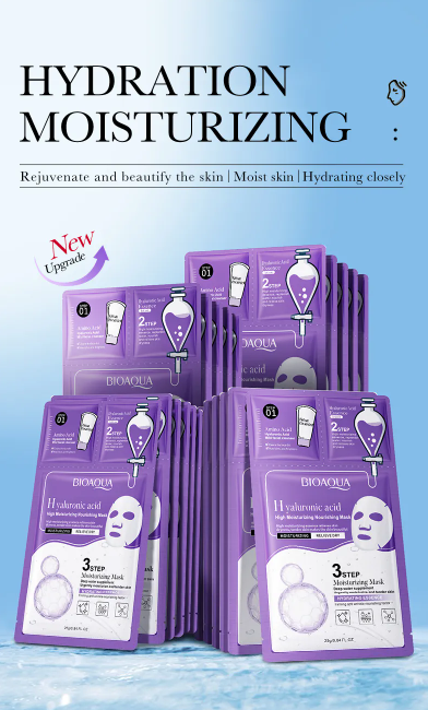 BIOAQUA - Maschera idratante in 3 fasi