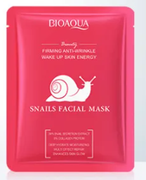 BIOAQUA - Maschera rassodante antirughe alle lumache