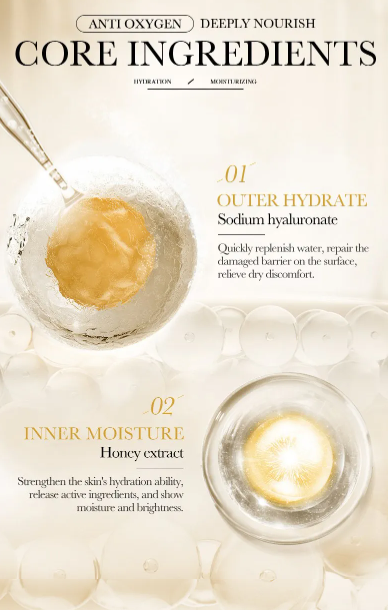 BIOAQUA - Masque facial nourrissant anti-rides à l'escargo