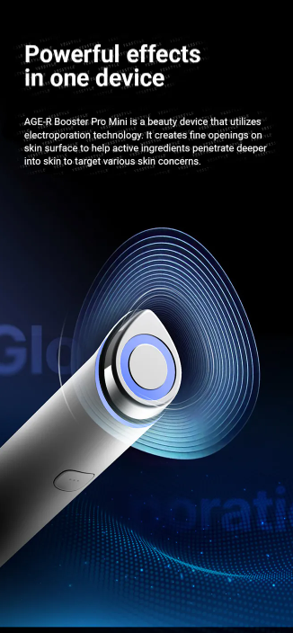 medicube - AGE-R Booster Pro Mini Pink - Dispositivo Skincare Multifunzione Rosa