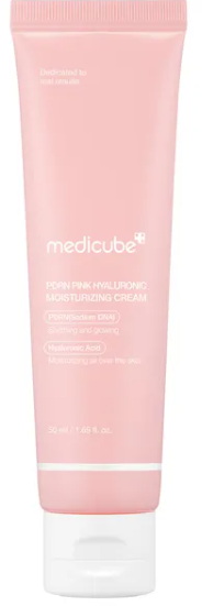 medicube - PDRN Pink Hyaluronic Moisturizing Cream - Crema Viso PDRN e Pept