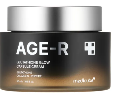 medicube - AGE-R Glutathione Glow Capsule Cream - Crema Viso illuminante al Glutatione