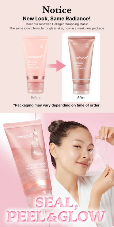 medicube - Collagen Night Wrapping Mask - Maschera Notte al Collagene