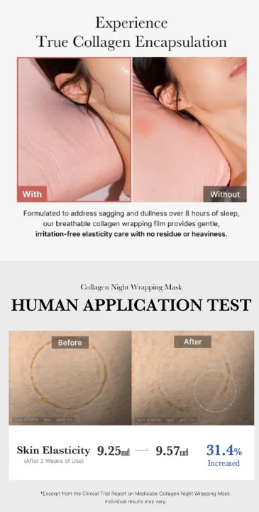 medicube - Collagen Night Wrapping Mask - Maschera Notte al Collagene