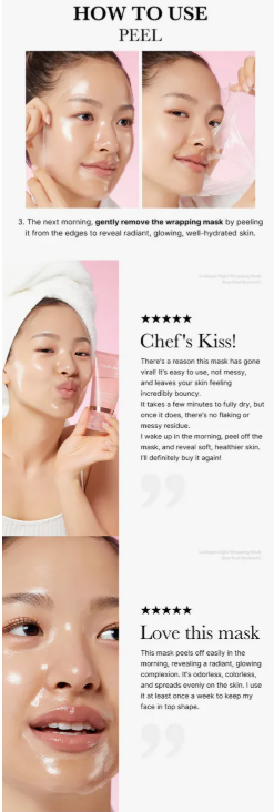 medicube - Collagen Night Wrapping Mask - Maschera Notte al Collagene