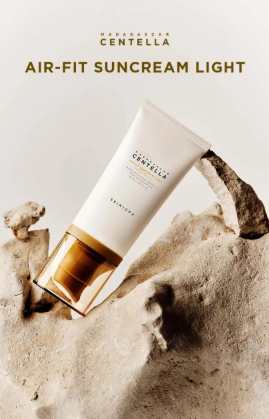 SKIN 1004 - Madagascar Centella Air Fit Suncream Light - Protezione Solare Fisica