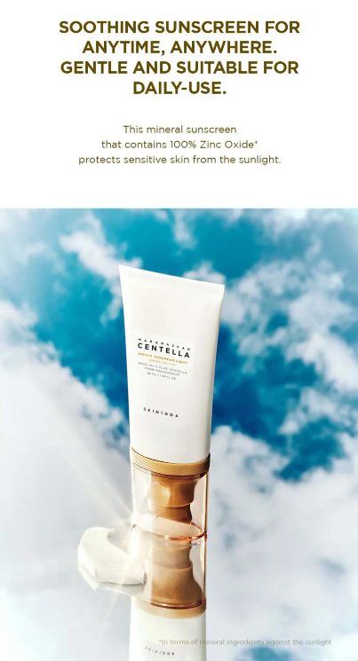 SKIN 1004 - Madagascar Centella Air Fit Suncream Light - Protezione Solare Fisica