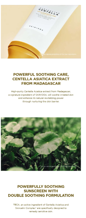 SKIN 1004 - Madagascar Centella Air Fit Suncream Light - Protezione Solare Fisica