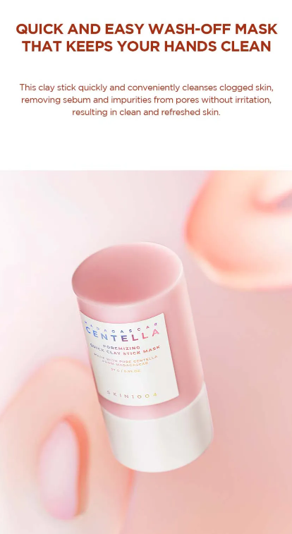 SKIN 1004 - Madagascar Centella Poremizing Quick Clay Stick Mask - Maschera Minimizzante Pori