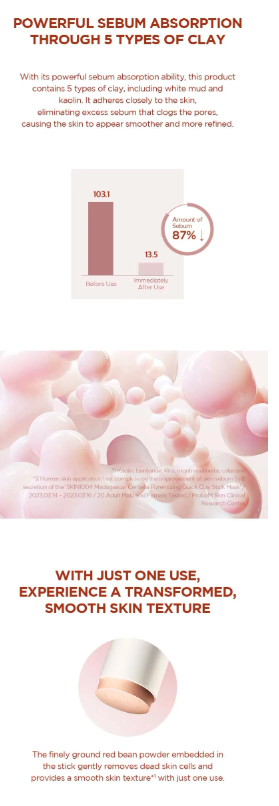 SKIN 1004 - Madagascar Centella Poremizing Quick Clay Stick Mask - Maschera Minimizzante Pori